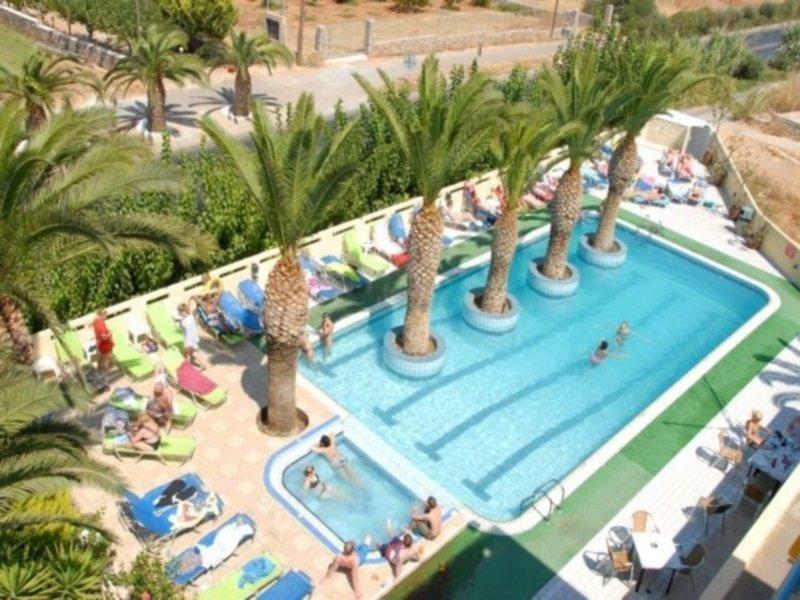 Nikos Hotel Malia Exterior foto