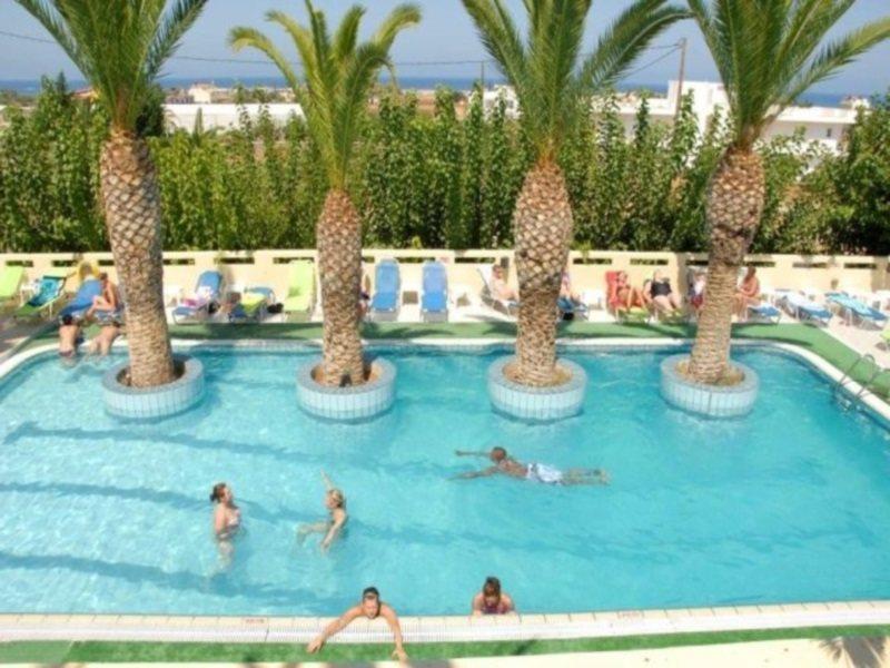 Nikos Hotel Malia Exterior foto